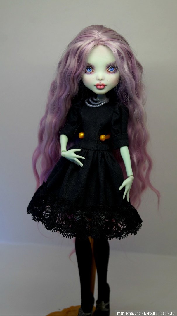 Работы март 2019 1часть — ООАК Monster High и Ever After High: репейнт (фото 6)