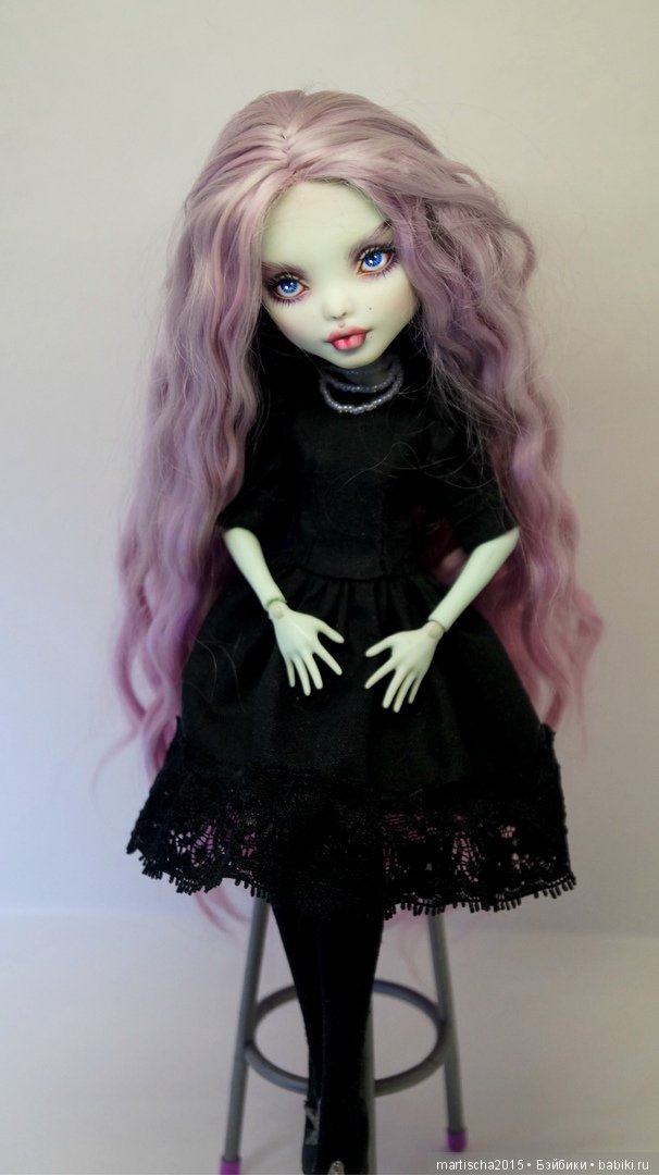 Работы март 2019 1часть — ООАК Monster High и Ever After High: репейнт (фото 8)