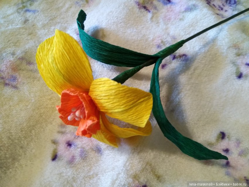 Цветы из креповой бумаги — Другие хобби и увлечения: сад (фото 3)