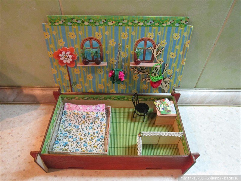 Домики в шкатулке — Румбоксы и кукольные интерьеры: фото