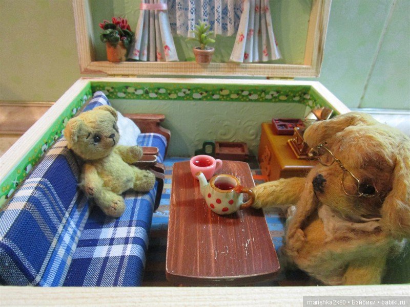 Домики в шкатулке — Румбоксы и кукольные интерьеры: фото