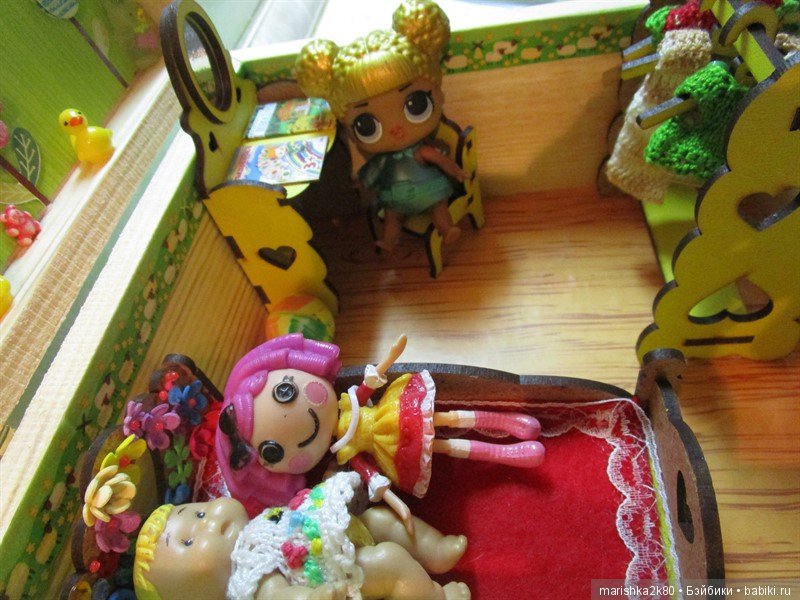 Домики в шкатулке — Румбоксы и кукольные интерьеры: фото