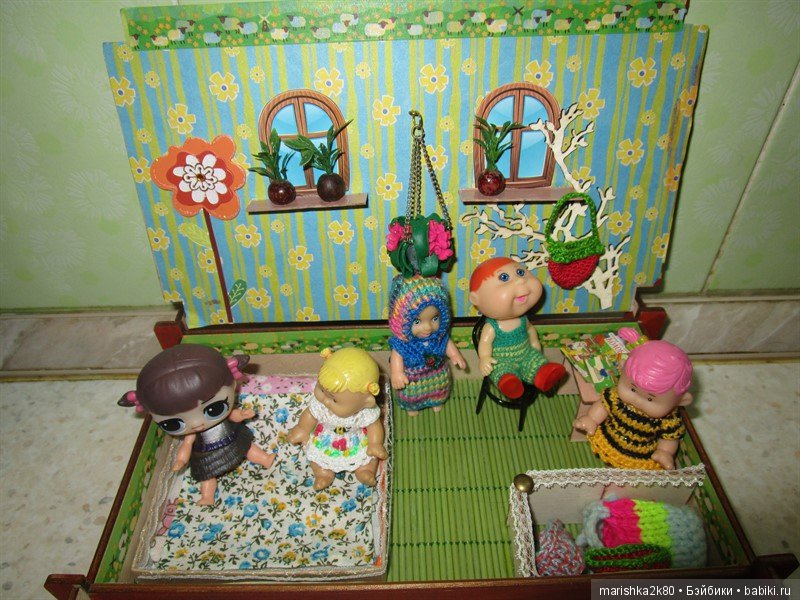 Домики в шкатулке — Румбоксы и кукольные интерьеры: фото