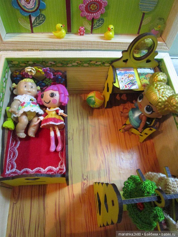 Домики в шкатулке — Румбоксы и кукольные интерьеры: фото