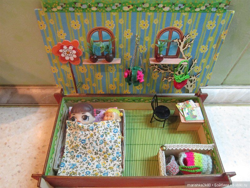 Домики в шкатулке — Румбоксы и кукольные интерьеры: фото
