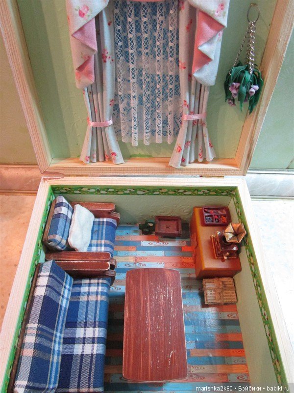 Домики в шкатулке — Румбоксы и кукольные интерьеры: фото (фото 9)
