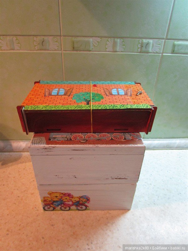 Домики в шкатулке — Румбоксы и кукольные интерьеры: фото