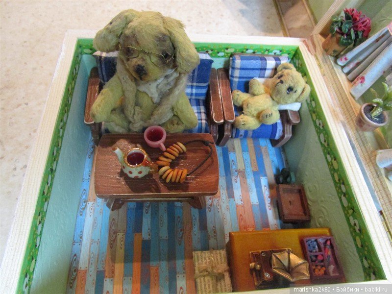 Домики в шкатулке — Румбоксы и кукольные интерьеры: фото