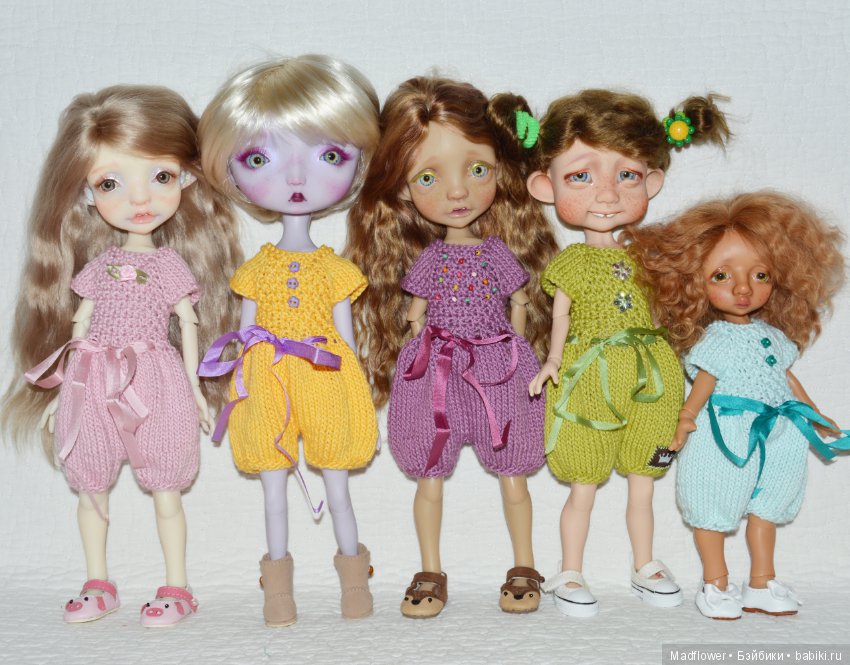 Весенние цветочки — Одежда и обувь для кукол BJD (БЖД): 1/3