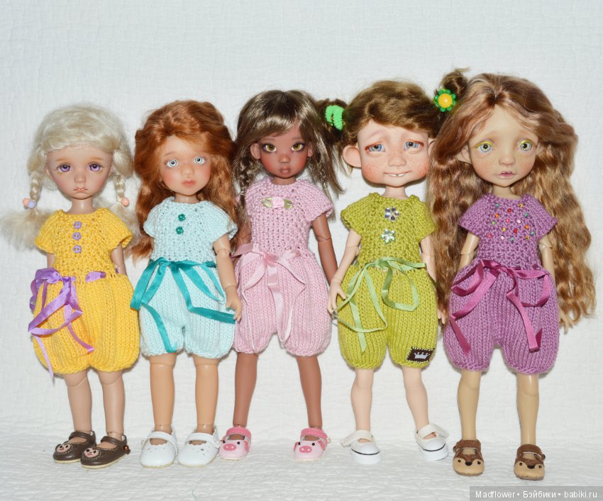 Весенние цветочки — Одежда и обувь для кукол BJD (БЖД): 1/3