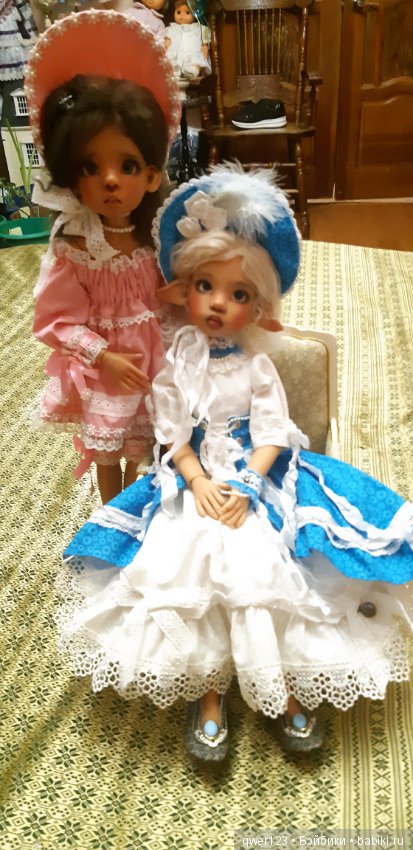 Милые Барышни "Лайла" и "Лариса"от Kaye Wiggs (фото 5)