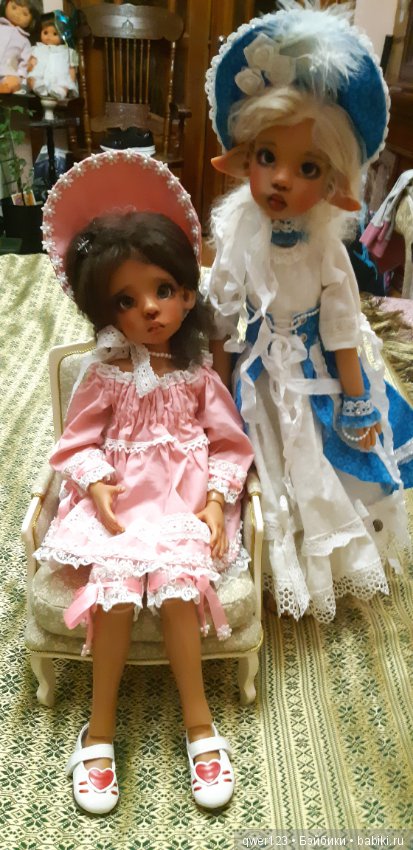 Милые Барышни "Лайла" и "Лариса"от Kaye Wiggs (фото 6)