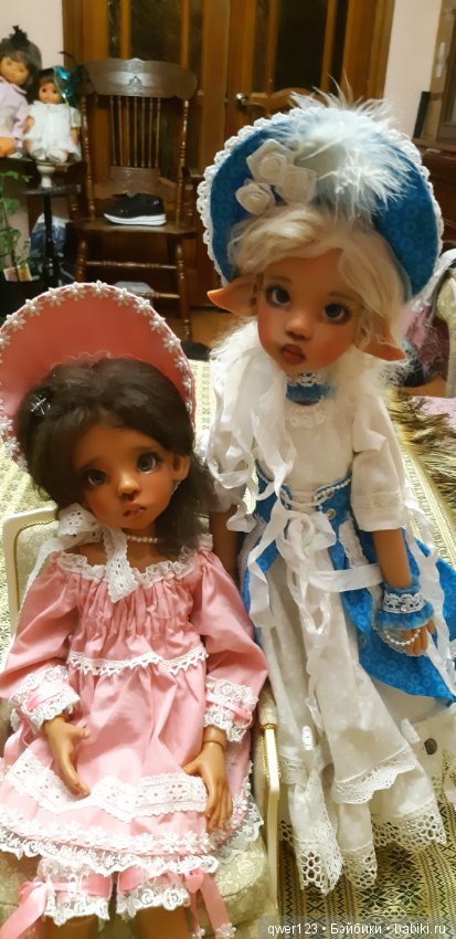 Милые Барышни "Лайла" и "Лариса"от Kaye Wiggs (фото 4)