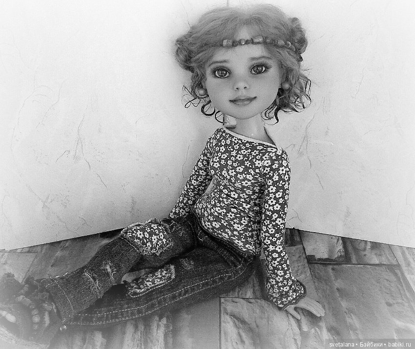 Эшли.ООАК (игровой шарнирной куклы DollyToy