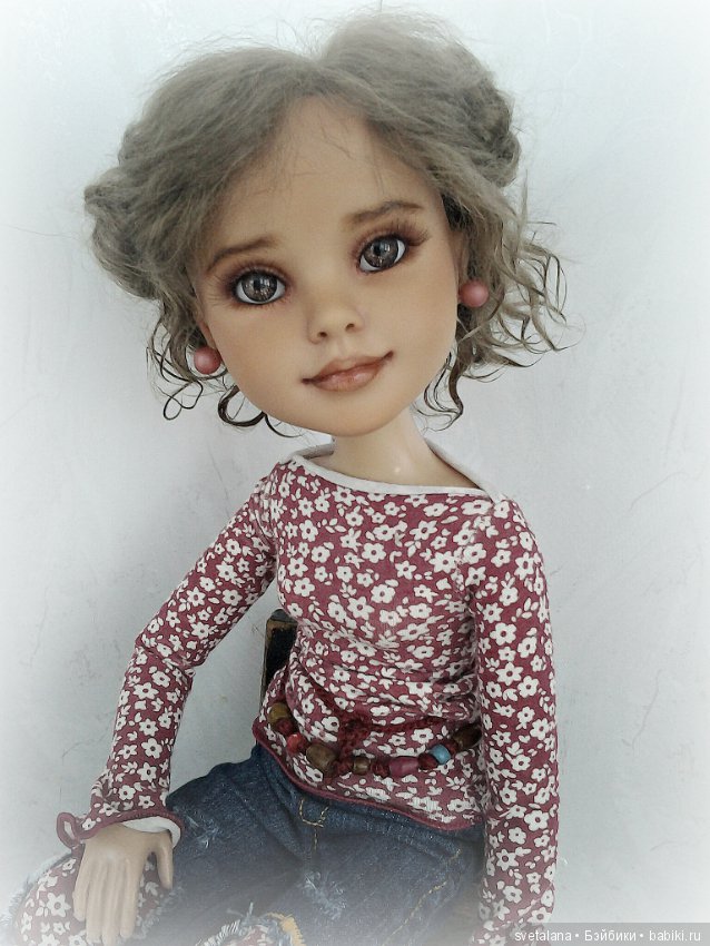 Эшли.ООАК (игровой шарнирной куклы DollyToy (фото 10)