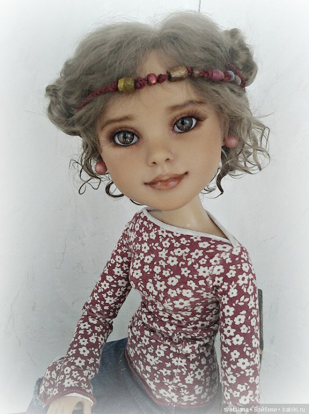 Эшли.ООАК (игровой шарнирной куклы DollyToy (фото 5)