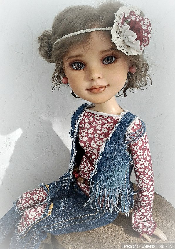 Эшли.ООАК (игровой шарнирной куклы DollyToy