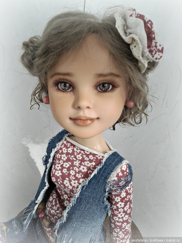 Эшли.ООАК (игровой шарнирной куклы DollyToy