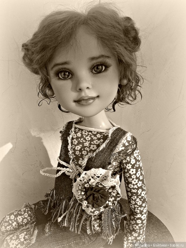 Эшли.ООАК (игровой шарнирной куклы DollyToy