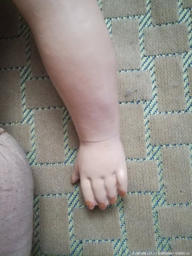 Кукла после реставрации — Редкие антикварные куклы и реплики: воск (фото 8)