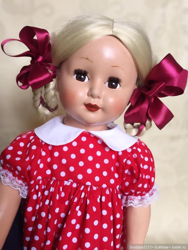 Кукла после реставрации — Редкие антикварные куклы и реплики: воск