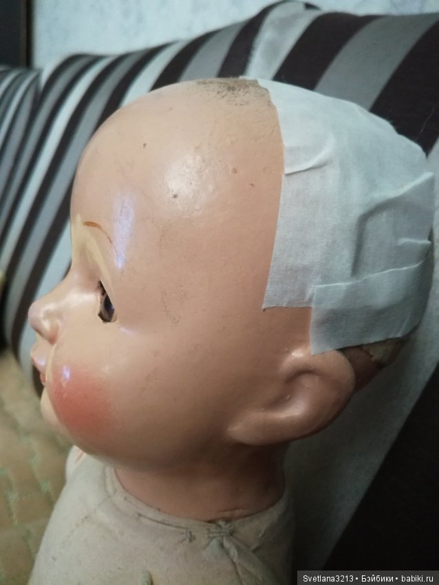 Кукла после реставрации — Редкие антикварные куклы и реплики: воск (фото 9)