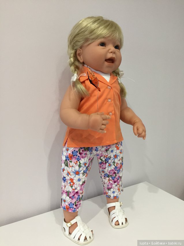 “Summer morning” Lee Middleton doll от автора Reva Schick (фото 10)