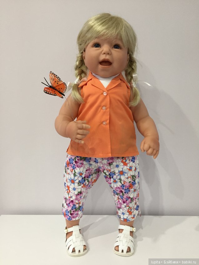 “Summer morning” Lee Middleton doll от автора Reva Schick (фото 9)