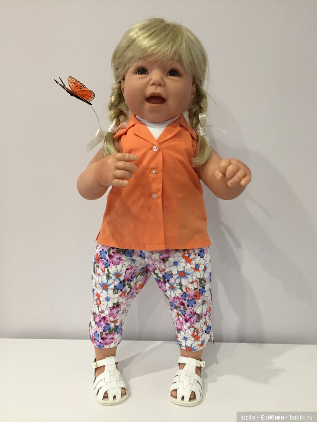 “Summer morning” Lee Middleton doll от автора Reva Schick (фото 4)