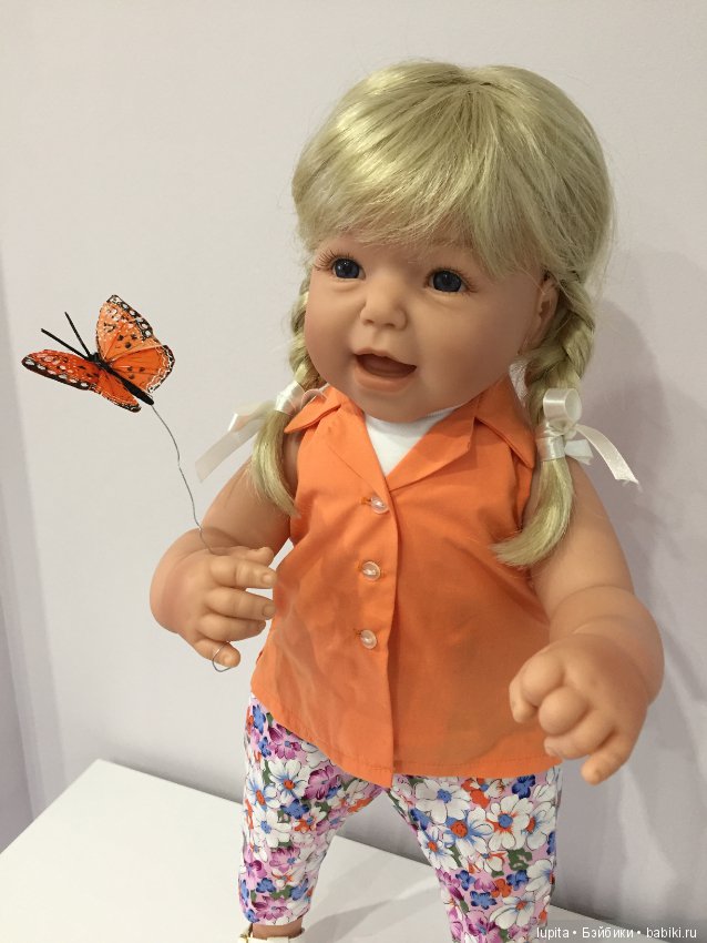 “Summer morning” Lee Middleton doll от автора Reva Schick (фото 3)