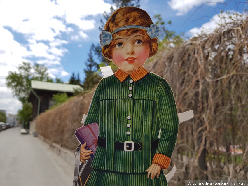 Старинные Бумажные Куклы серии Mi Favorite Dressing Dolls. 20-е годы прошлого века (фото 7)