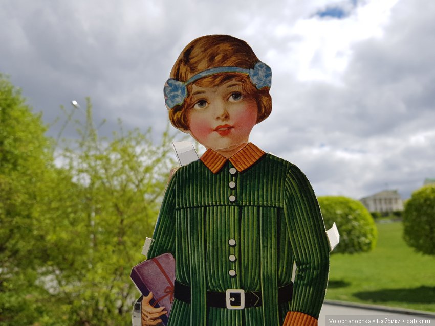 Старинные Бумажные Куклы серии Mi Favorite Dressing Dolls. 20-е годы прошлого века (фото 10)
