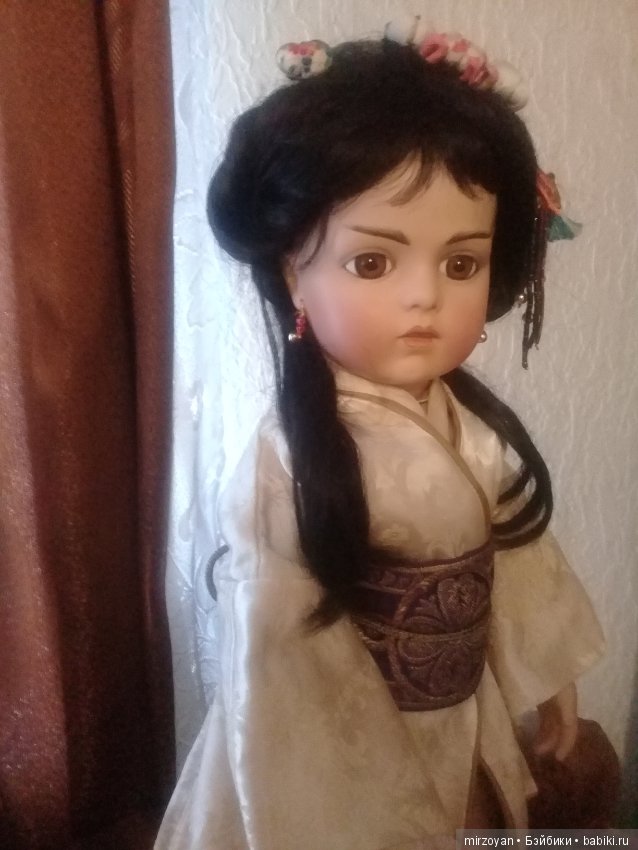 Моя прекрасная гейша — Антикварные куклы Bru (Брю) и реплики: Bru Jne (фото 9)