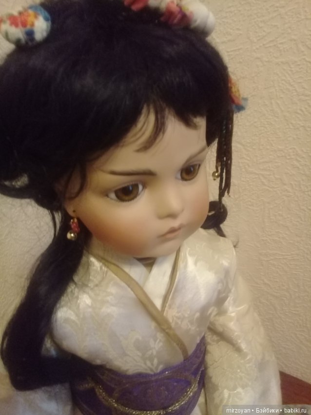 Моя прекрасная гейша — Антикварные куклы Bru (Брю) и реплики: Bru Jne (фото 5)