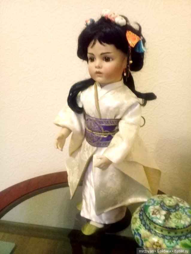 Моя прекрасная гейша — Антикварные куклы Bru (Брю) и реплики: Bru Jne (фото 4)