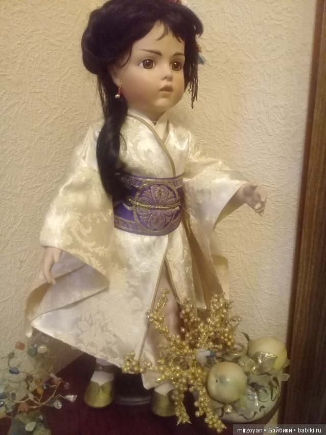 Моя прекрасная гейша — Антикварные куклы Bru (Брю) и реплики: Bru Jne (фото 8)