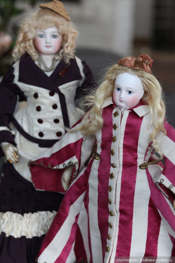 Прелестные ранние антикварные француженки - модницы от François Gaultier