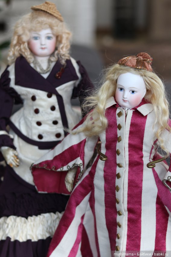 Прелестные ранние антикварные француженки - модницы от François Gaultier (фото 10)
