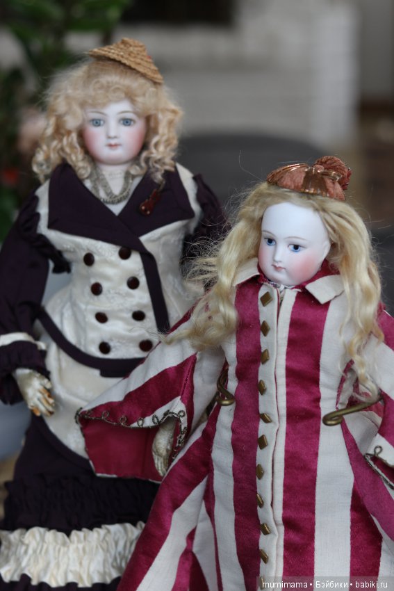 Прелестные ранние антикварные француженки - модницы от François Gaultier