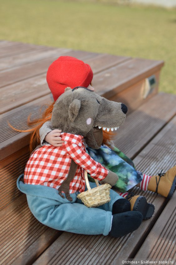 Если долго, долго, долго.. Анн-Майя в роли Красной Шапочки. Ann-Maja Zwergnase (фото 9)