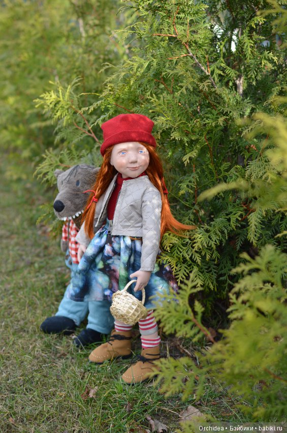 Если долго, долго, долго.. Анн-Майя в роли Красной Шапочки. Ann-Maja Zwergnase (фото 4)