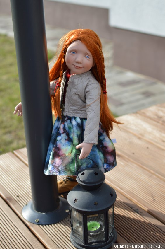 Если долго, долго, долго.. Анн-Майя в роли Красной Шапочки. Ann-Maja Zwergnase