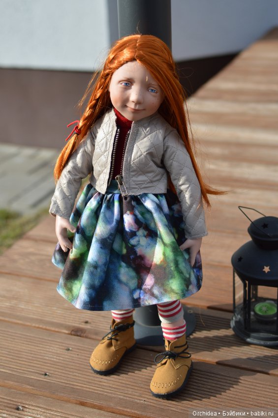 Если долго, долго, долго.. Анн-Майя в роли Красной Шапочки. Ann-Maja Zwergnase