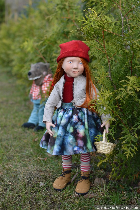 Если долго, долго, долго.. Анн-Майя в роли Красной Шапочки. Ann-Maja Zwergnase (фото 5)