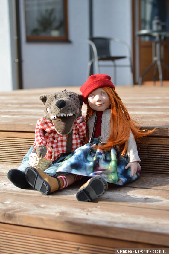 Если долго, долго, долго.. Анн-Майя в роли Красной Шапочки. Ann-Maja Zwergnase (фото 7)