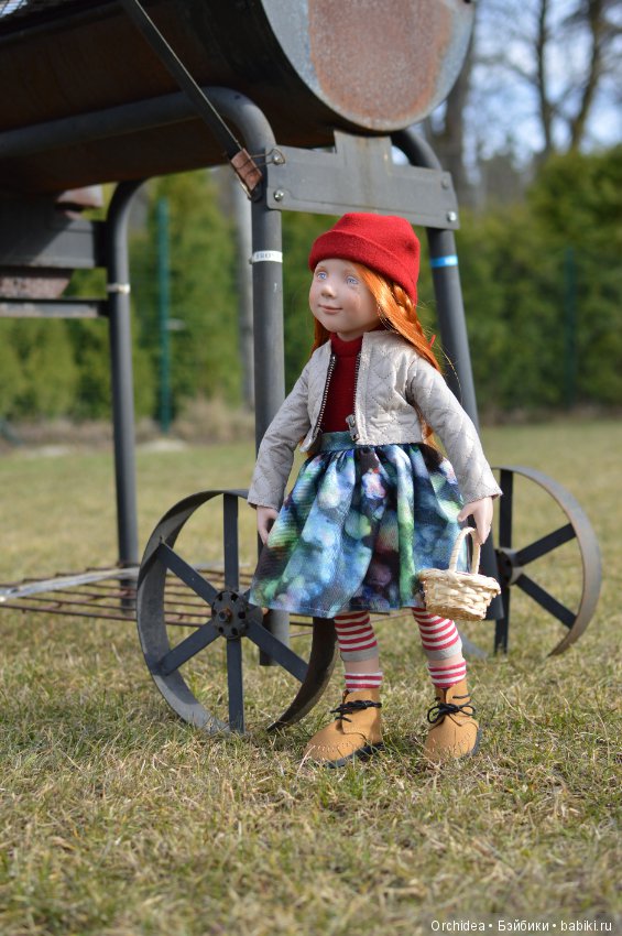 Если долго, долго, долго.. Анн-Майя в роли Красной Шапочки. Ann-Maja Zwergnase