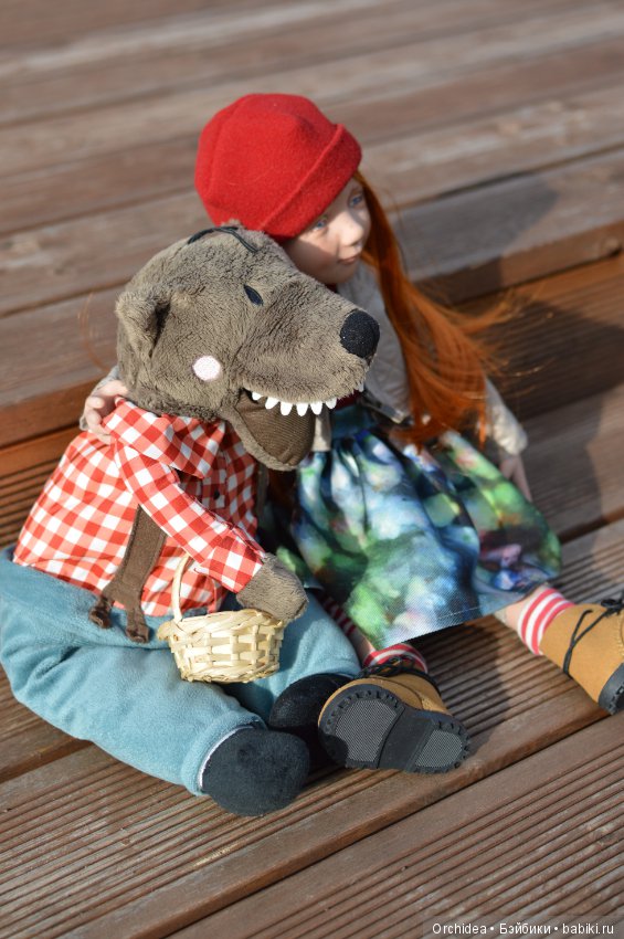 Если долго, долго, долго.. Анн-Майя в роли Красной Шапочки. Ann-Maja Zwergnase (фото 8)