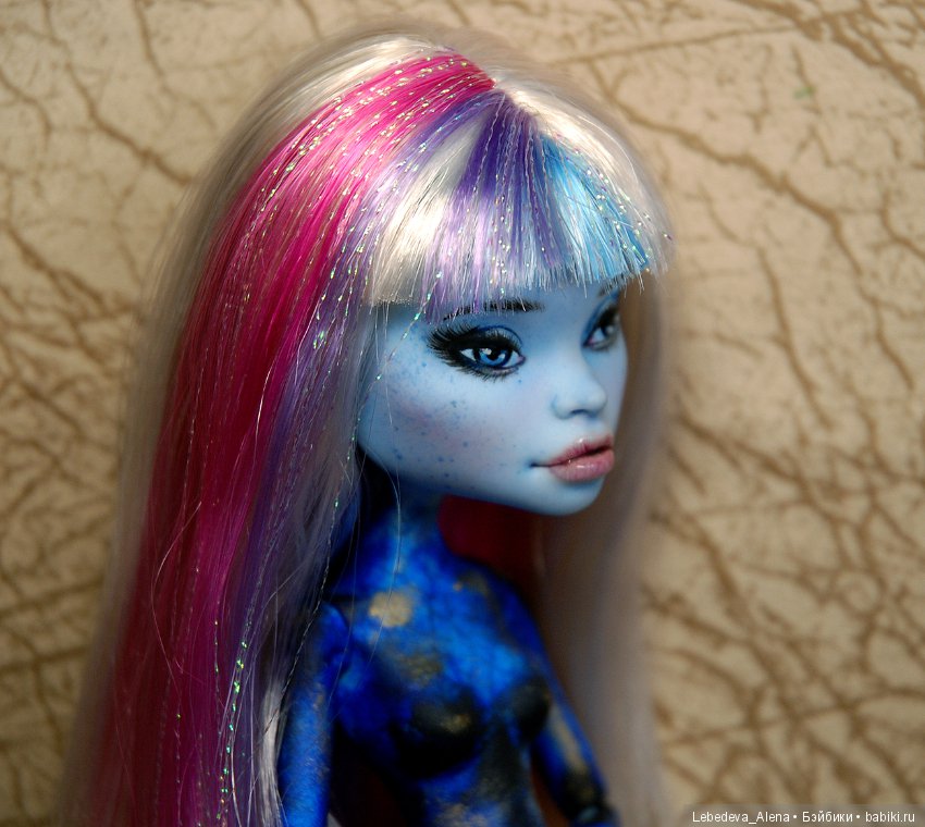 ООАК Эбби — ООАК Monster High и Ever After High: репейнт (фото 6)