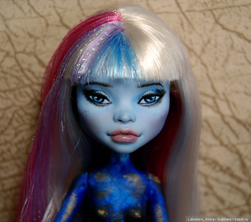 ООАК Эбби — ООАК Monster High и Ever After High: репейнт (фото 5)
