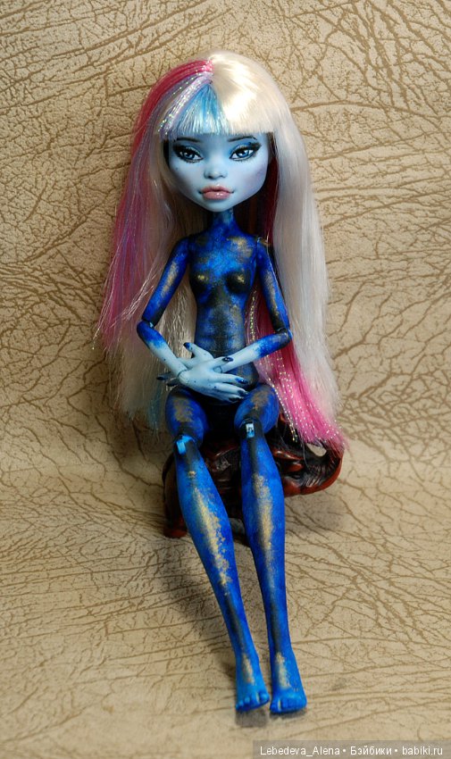 ООАК Эбби — ООАК Monster High и Ever After High: репейнт